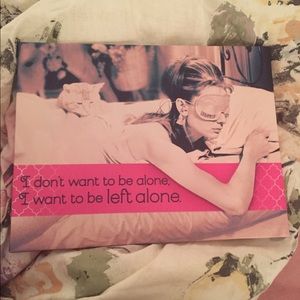 NWT Audrey Hepburn wall art